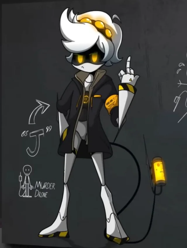 Alex_El_PNG's tweet photo. Aqui esta J "Julia" version humana-asesina, Tal como en el #Murderdrones original #SerialDesignationJ , fisicamente es igual pero mentalmente es diferente, fue buena y queria a Cyn, y respetaba a los demas menos a #SerialDesignationN , y si... el que tiene al lado es su hermano gemelo #SerialDesignationG "Gabriel" , Esta basado en la idea beta de J, que seria un hombre, pero aproveche y lo he introducido como hermano jsjs.
Mucho texto lo se XDDD.