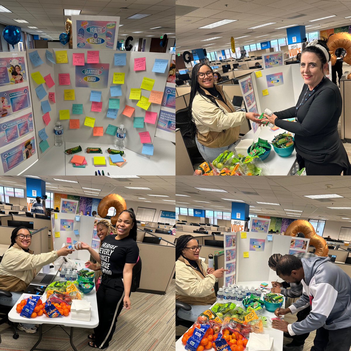 Richardson Rockstars (@richardson84563) on Twitter photo Richardson has officially started Wellness Wednesday. Today we write what we wrote what we were thank for as Kayla handed out healthy snacks. 🍎 <a href="/KaylaAlter/">Kayla Webster</a> #LifeAtATT #GuinningTogether #WinAs1Fam <a href="/joe_farrell21/">Joe Farrell</a> Richardson has officially started Wellness Wednesday. Today we write what we wrote what we were thank for as Kayla handed out healthy snacks. 🍎 <a href="/KaylaAlter/">Kayla Webster</a> #LifeAtATT #GuinningTogether #WinAs1Fam <a href="/joe_farrell21/">Joe Farrell</a>