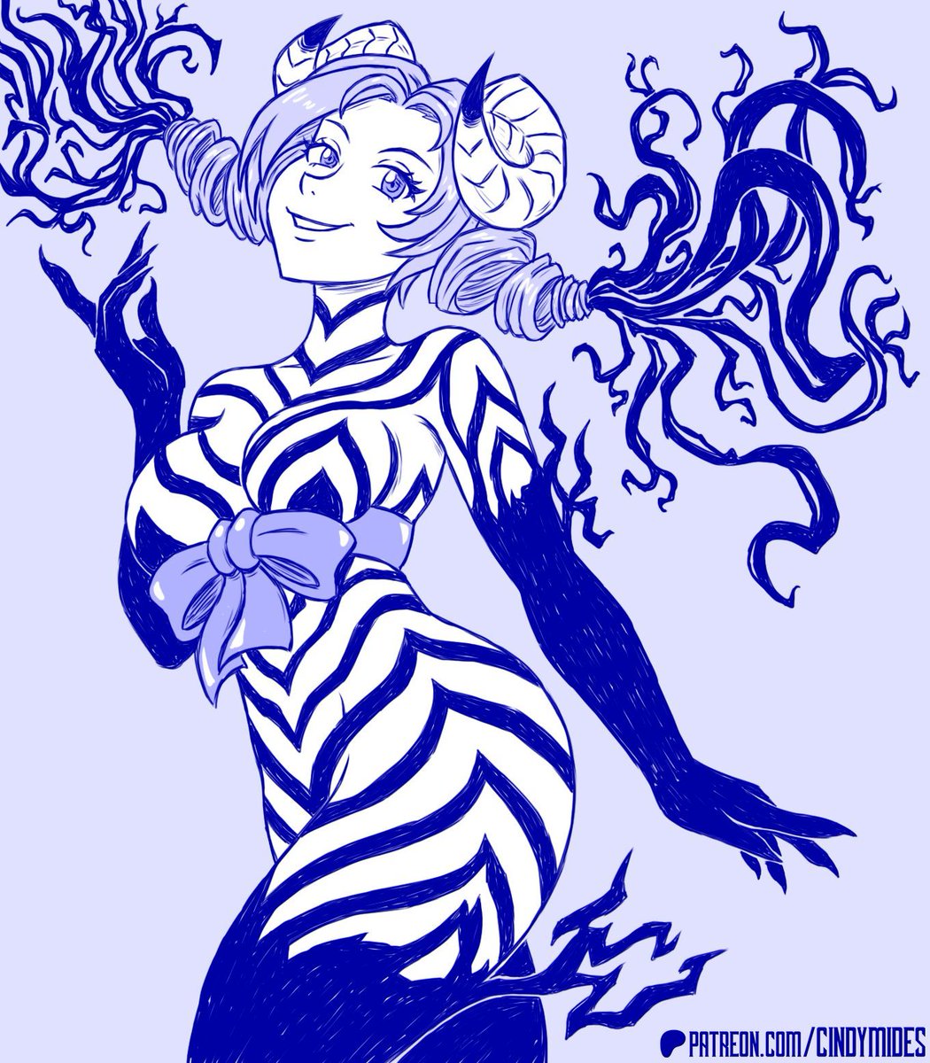 CindyMides's tweet photo. Succubus Catherine 💙 
P4tr30n request for @RainbowsLight7 🥰 https://t.co/pbtbqqEygz