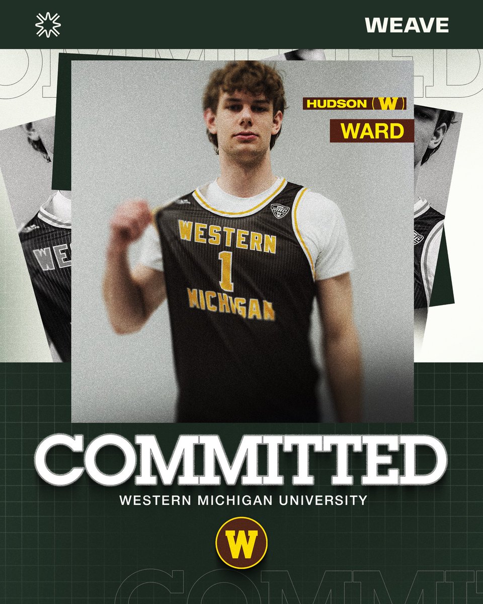 WEAVE (@weave) on Twitter photo Together with Hudson Ward (<a href="/hudsonwardd/">Hudson Ward</a>), we are excited to announce his commitment to Western Michigan. #WEAVE 🧶 Together with Hudson Ward (<a href="/hudsonwardd/">Hudson Ward</a>), we are excited to announce his commitment to Western Michigan. #WEAVE 🧶