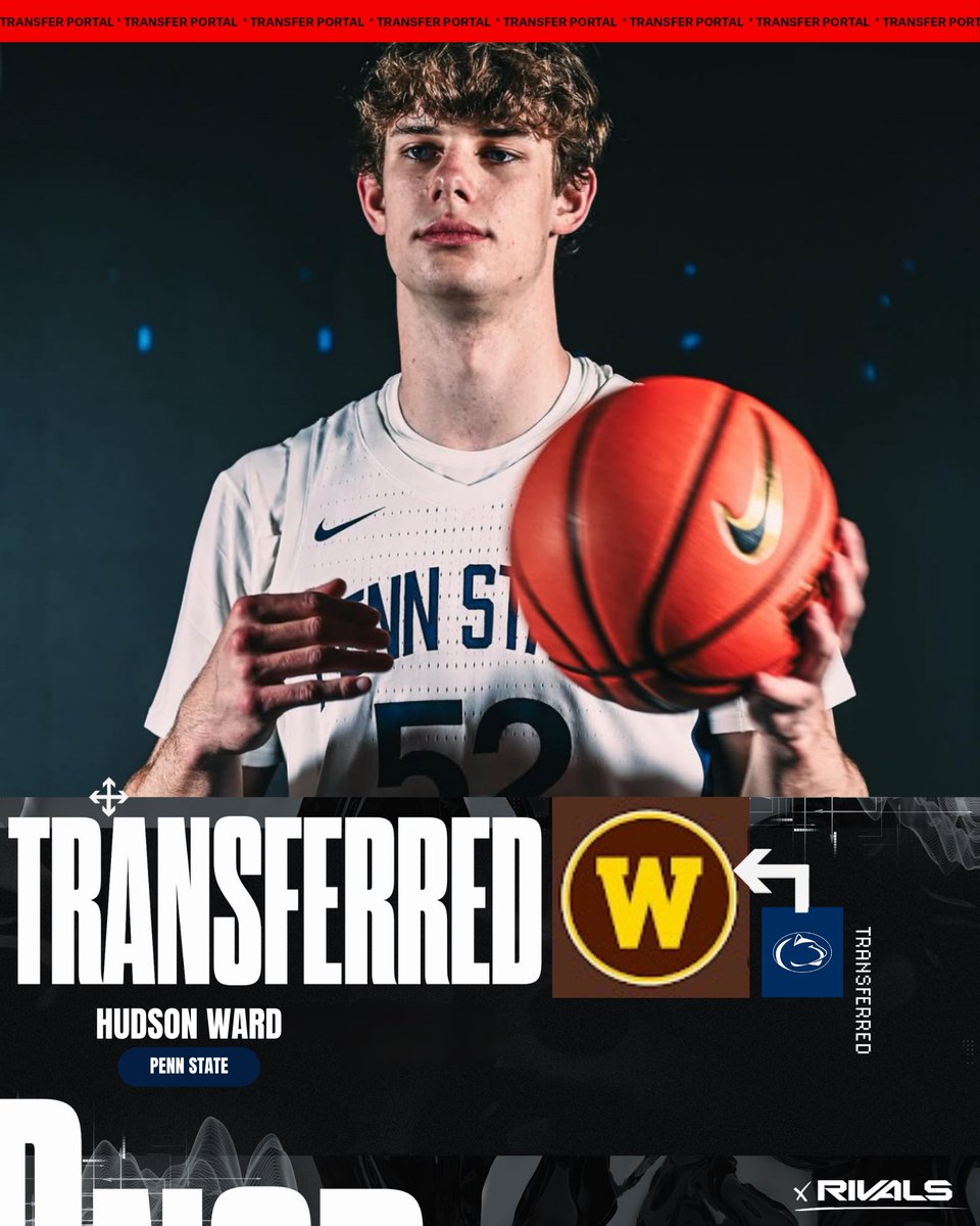 Penn State Nittany Lions | Happy Valley Insider (@pennstaterivals) on Twitter photo Penn State transfer forward Hudson Ward (<a href="/hudsonwardd/">Hudson Ward</a>) has committed to Western Michigan, repped by Daniel Poneman of @Weave.
n.rivals.com/content/athlet… Penn State transfer forward Hudson Ward (<a href="/hudsonwardd/">Hudson Ward</a>) has committed to Western Michigan, repped by Daniel Poneman of @Weave.
n.rivals.com/content/athlet…