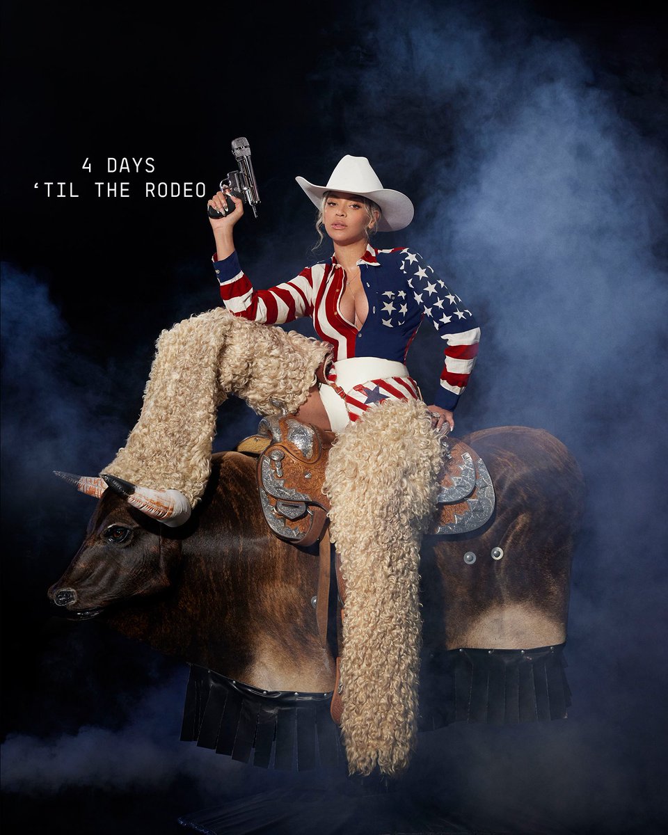 4️⃣ days until the COWBOY CARTER TOUR