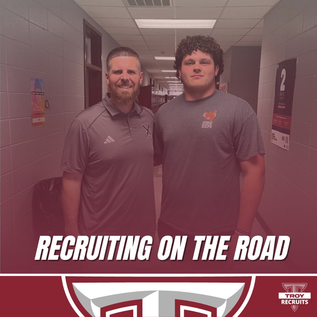 UPDATE: <a href="/TroyTrojansFB/">Troy Trojans Football 8x⚔️</a> visited 3⭐️6’4 290lbs OL Wes Wiggins <a href="/wiggins_wes/">Wes Wiggins 2026 3⭐️ IOL</a> from Smithville High School. Wiggins made First team all-state Region Offensive Lineman of the year Daily Journal All Area team with 0 sacks allowed.

Offers from Sacremento St., JSU, Nicholls, Arkansas St.,