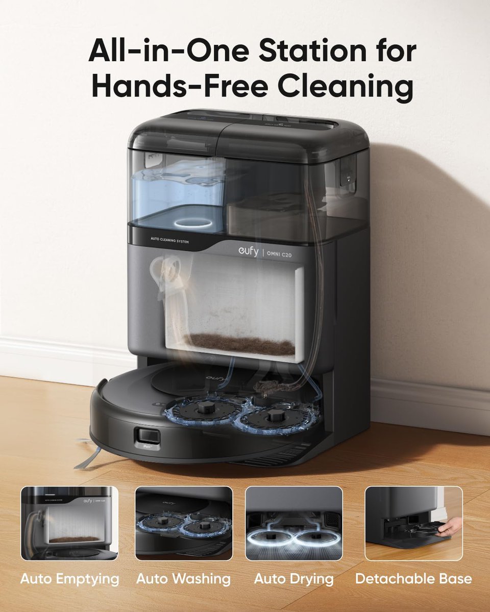 JustGrowthBBe's tweet photo. Homemaking with a modern assistant! Pair this eufy Robot Vacuum to Alexa and get more done around the house

Visit today for more benefits
https://t.co/J5DmtU9qyK

#amazondeals #cleaningrobot #homedeals #ad #home #cleaning https://t.co/l6Rr2yLkA6