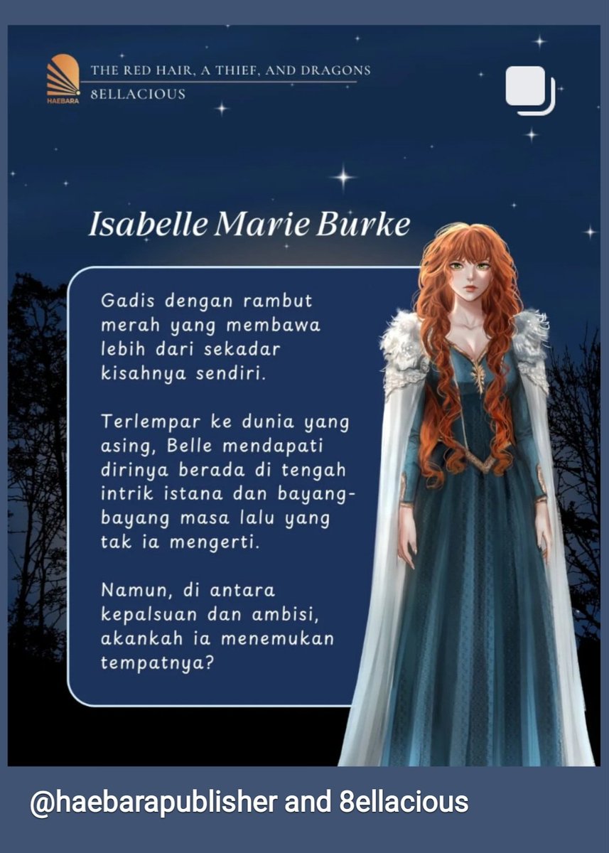8ellishot's tweet photo. Gajian Sale di Shopee!

Yang kemarin masih maju-mundur buat ikutan PO The Red Hair, A Thief and Dragons, yuk CO sekarang mumpung ada gajian sale di shopee! 💙

Novel The Red Hair, A Thief and Dragons akan ada ready stock, tapi harganya selisih 30-50K dari hari PO 🥺🥺🥺. https://t.co/hJUss9rfVw