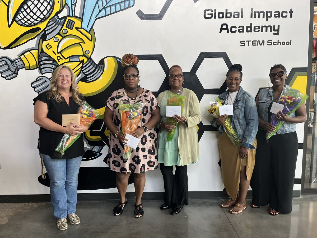Global Impact Academy (@globalimpactac1) on Twitter photo Yesterday we celebrated our Professional Assistants during their appreciation day! These ladies truly help GIA run smoothly! Huge shouts out to Ms. Wilson, Ms. Brown, Ms. Turner, Ms. White, and Ms. Aldredge! <a href="/FultonCoSchools/">FultonCountySchools</a> Yesterday we celebrated our Professional Assistants during their appreciation day! These ladies truly help GIA run smoothly! Huge shouts out to Ms. Wilson, Ms. Brown, Ms. Turner, Ms. White, and Ms. Aldredge! <a href="/FultonCoSchools/">FultonCountySchools</a>