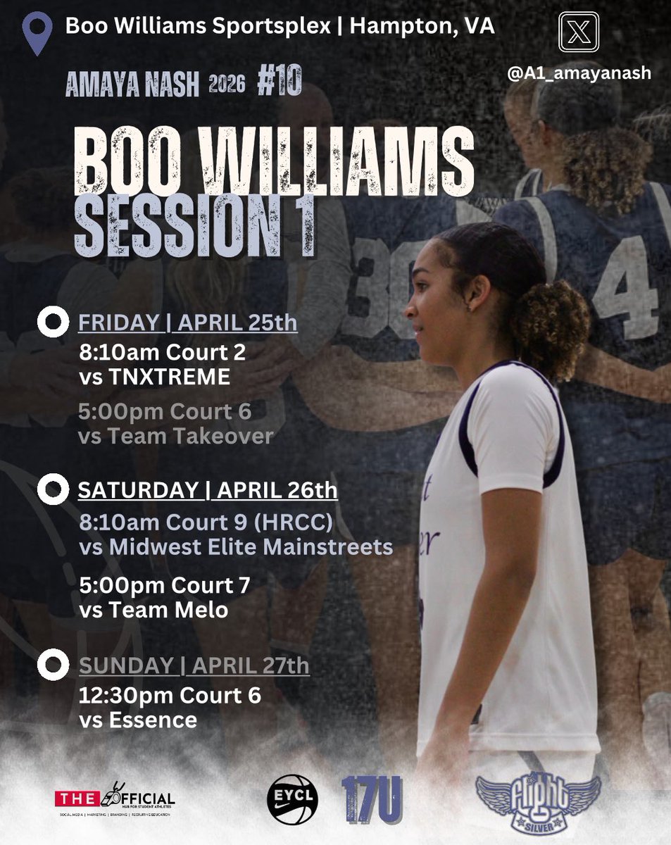 Almost that time ✈️✈️!
<a href="/TNFlightEYBL/">Tennessee Flight EYBL</a> <a href="/KyleShipleyk/">Coach Shipley</a> <a href="/PGHTennessee/">Prep Girls Hoops Tennessee</a> <a href="/Rockvale_WBB/">@rockvale_wbb</a> <a href="/WeWorkHoops/">Christian Simmons</a>