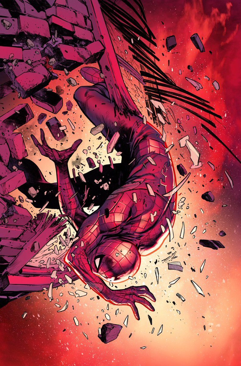 MARTEGRACIA ⨂ (@martegracia) on Twitter photo ASM02 is out today! I hope you give it a read because I'm LOVING what Joe and Pepe are doing with the book!
Sharing with you a splash page of Spidey not having a good day. Also, the exploration of Peter's youth days is so interesting to me-
Lines by <a href="/PepeLarraz/">PepeLarraz</a> and colors by me! ASM02 is out today! I hope you give it a read because I'm LOVING what Joe and Pepe are doing with the book!
Sharing with you a splash page of Spidey not having a good day. Also, the exploration of Peter's youth days is so interesting to me-
Lines by <a href="/PepeLarraz/">PepeLarraz</a> and colors by me!