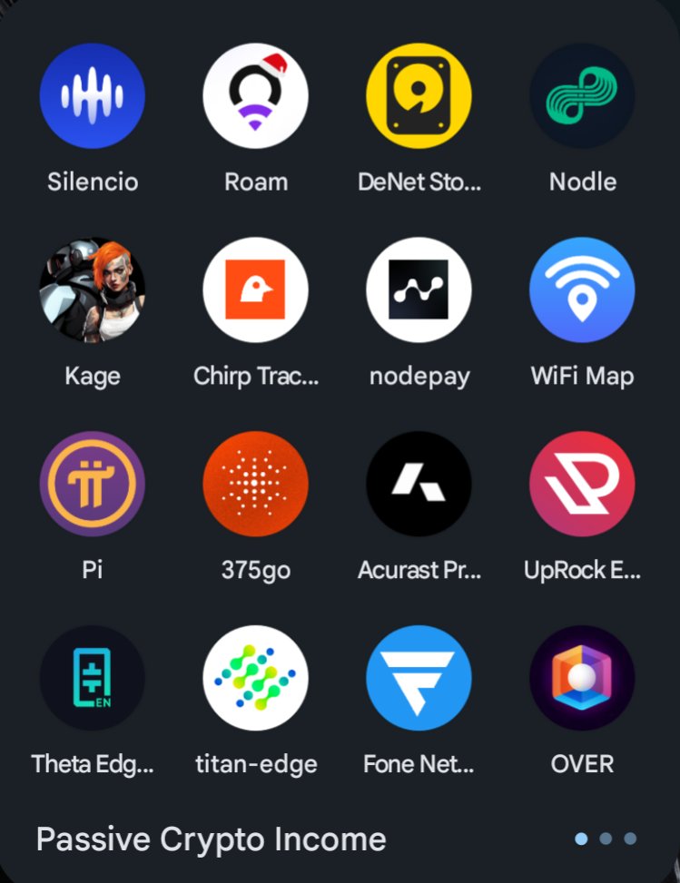 PassiveCryptoM's tweet image. Tell me you&apos;re in #DePIN without telling me you&apos;re in DePiN 😂

What am I missing ?
