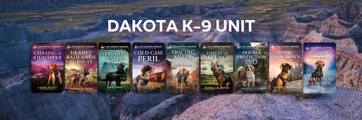 Celebrate National Park Week with a special giveaway inspired by the beautiful parks featured in the Dakota K-9 Unit series—from the rugged Badlands to iconic Mount Rushmore and Wind Cave National Park.

Enter for your chance to win all ten books in this romantic suspense series: