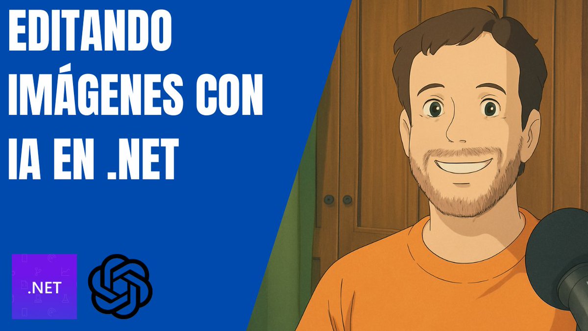 Integrando OpenAI con ASP.NET Core para Edición de Imágenes (Estilo Ghibli)

youtu.be/GoD9FDZhSls