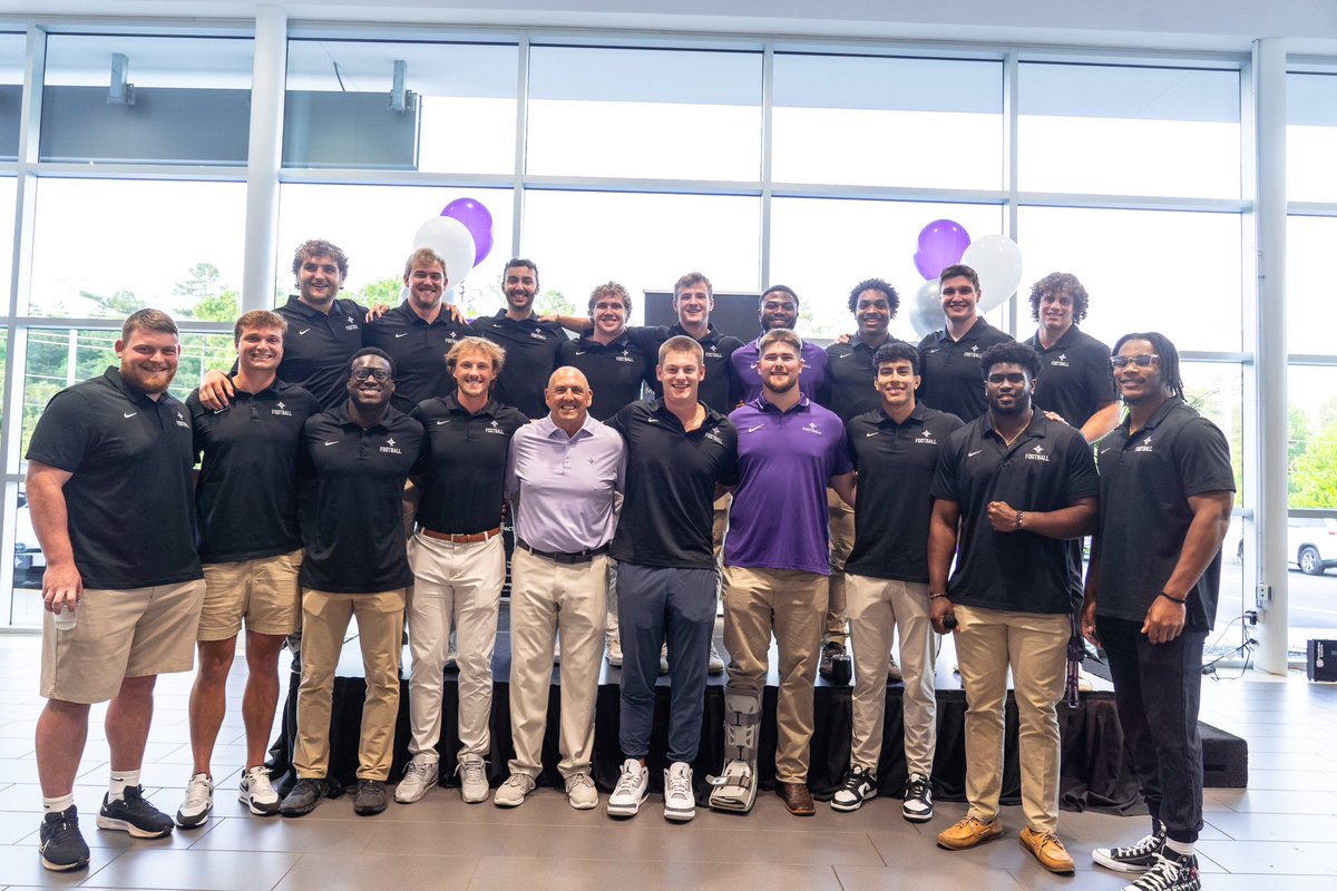 Furman Paladins (@furmanpaladins) on Twitter photo ๐๐๐ ๐ค๐ฝ ๐
๐ฎ๐ซ๐ฆ๐๐ง ๐
๐จ๐จ๐ญ๐๐๐ฅ๐ฅ
Thank you to our incredible partners at BMW for hosting our Meet and Greet with <a href="/PaladinFootball/">Furman Football</a> l this evening!
It was a pleasure spending time with our fans and hearing from Clay Hendrix ahead of the 2025 Football Season! ๐๐๐ ๐ค๐ฝ ๐
๐ฎ๐ซ๐ฆ๐๐ง ๐
๐จ๐จ๐ญ๐๐๐ฅ๐ฅ
Thank you to our incredible partners at BMW for hosting our Meet and Greet with <a href="/PaladinFootball/">Furman Football</a> l this evening!
It was a pleasure spending time with our fans and hearing from Clay Hendrix ahead of the 2025 Football Season!