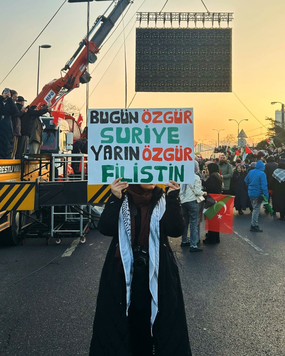 Bugün Özgür Filistin diyebilmek için #wakeupmuslim