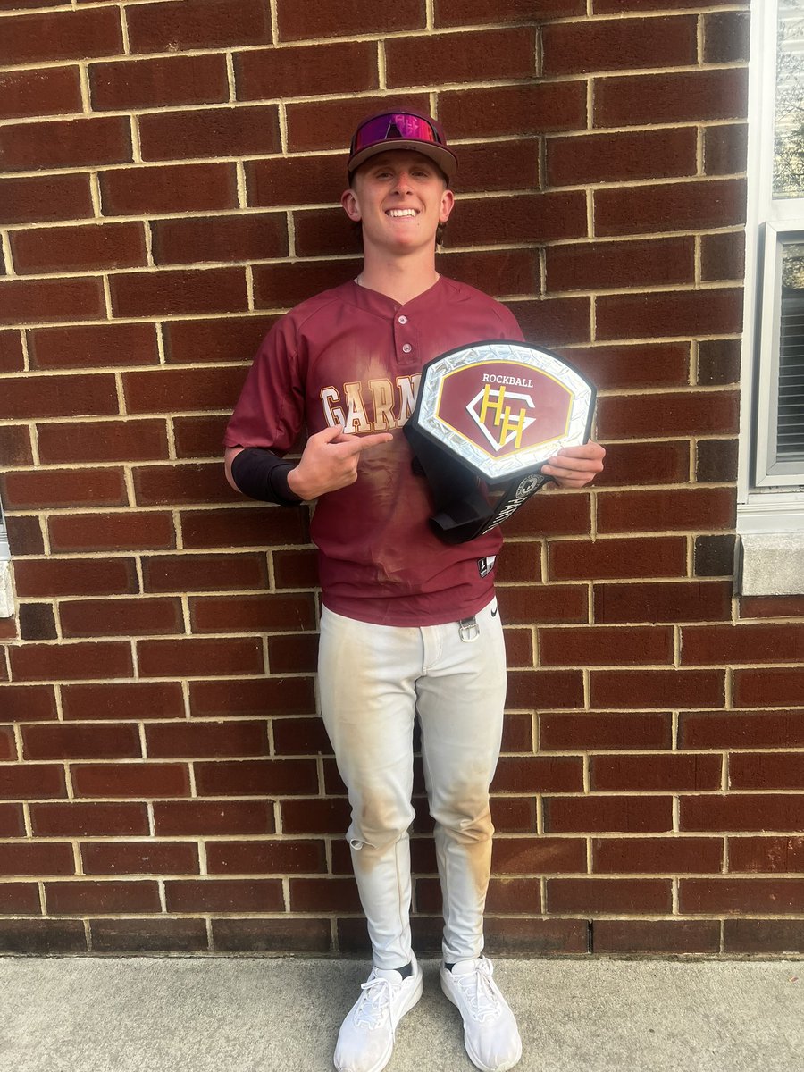 Garnets win 10-6 over West Deptford.

Lachall 3 H 2RBI 3R 
Dillon 2.2 IP 1ER 2K

Garnets P.O.G. goes to Kevin Clark with  2 2bs HR 3RBI 3R.

We are back at it tomorrow @ Gateway 10 am.
