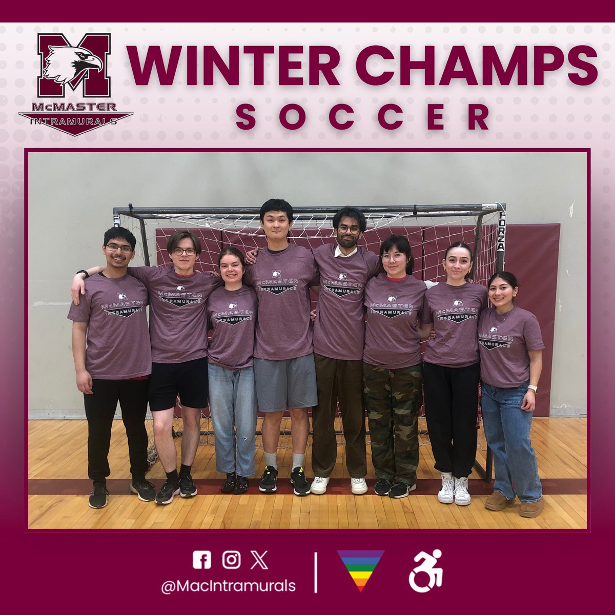 MacIntramurals's tweet photo. 📣 Sending a huge congratulations to all the CHAMPS of our Winter 2025 leagues! 🏆🌟 (3/5) https://t.co/AAo1G5aj5N