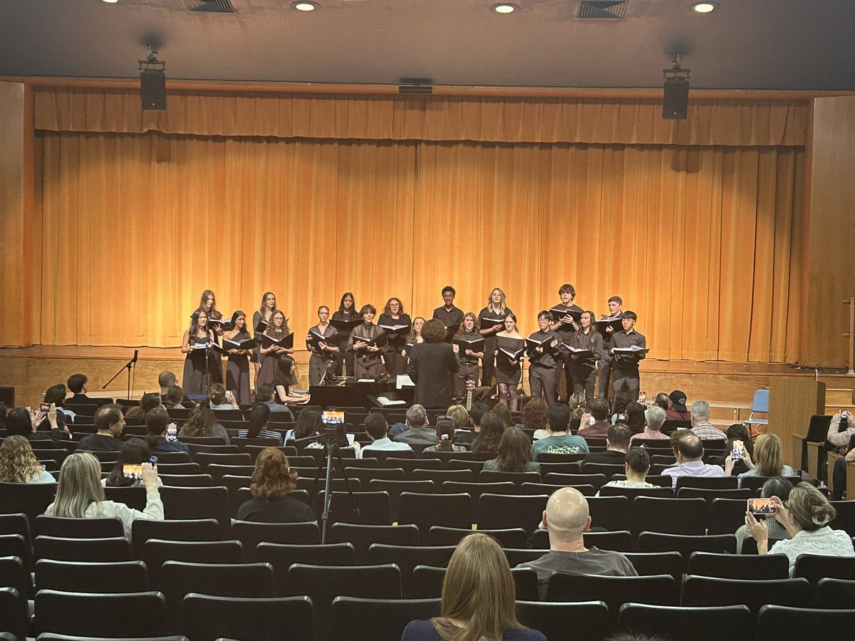 Beautiful music being made tonight at AHS! Enjoying the impressive talent of our students and teachers!