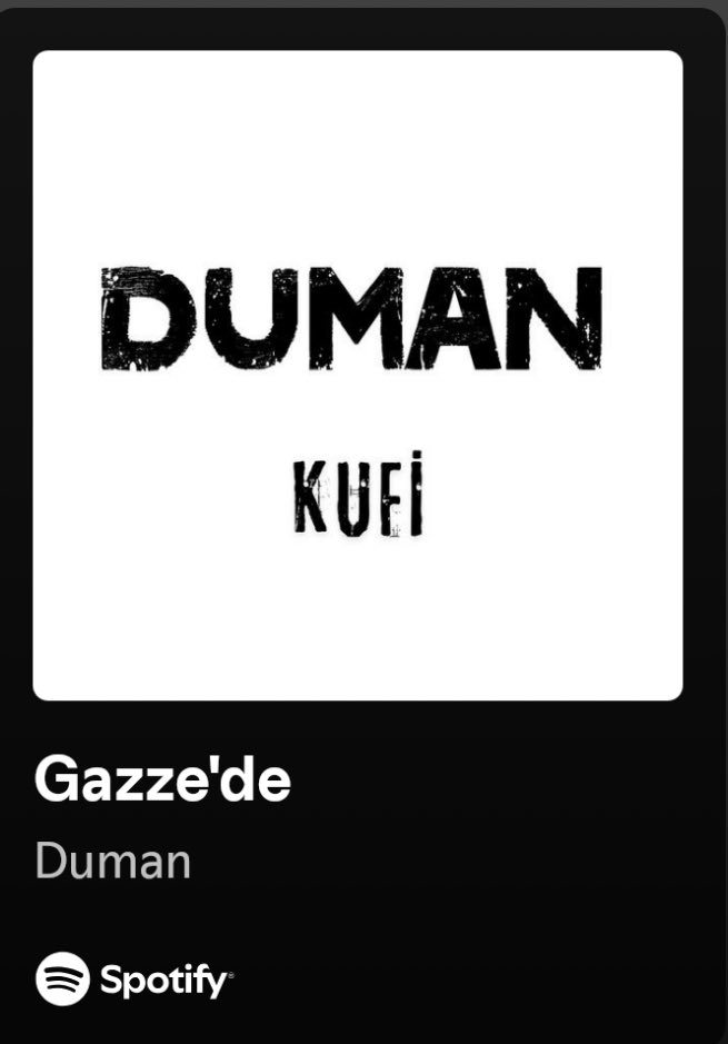 "Yahudi" Duman grubunun aynı albümde yer verdiği başka bir şarkı. 

open.spotify.com/track/6eNHSlEk…