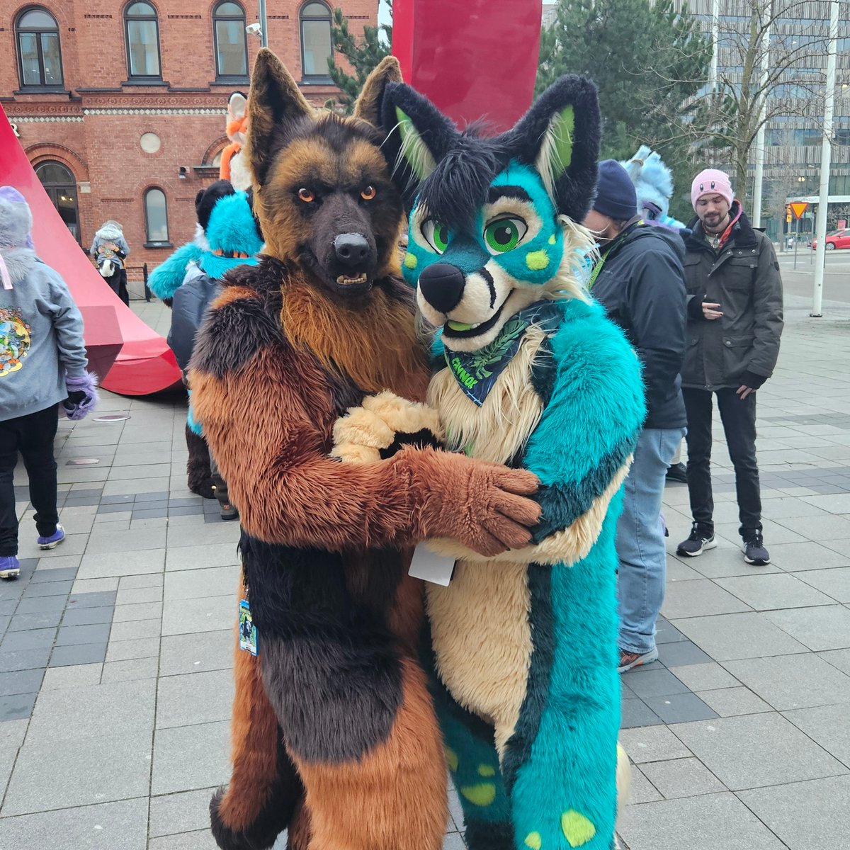 Happy #FursuitFriday in my <a href="/berrexter/">Berrexter 🇩🇪🇳🇱 🔜 EF 🇩🇪</a> suit

✂️ <a href="/IrruanWorkshop/">Irruan Workshop</a>
🐺 <a href="/MichaelFolf/">Michael</a> ✂️ <a href="/MadeFurYou/">Made Fur You</a>
📸 ?
🗓 23.02.2025
🏨 <a href="/Clarion_Live/">Clarion Malmö Live</a>
🏙 #Malmö 🇸🇪
🦊 <a href="/NordicFuzzCon/">NordicFuzzCon</a>

#NFC #NFC11 #NFC2025 #NordicFuzzCon #Fursuit #Shepherd #Furry #Berk

Follow my Berk-News (TG):
t.me/Berk_News