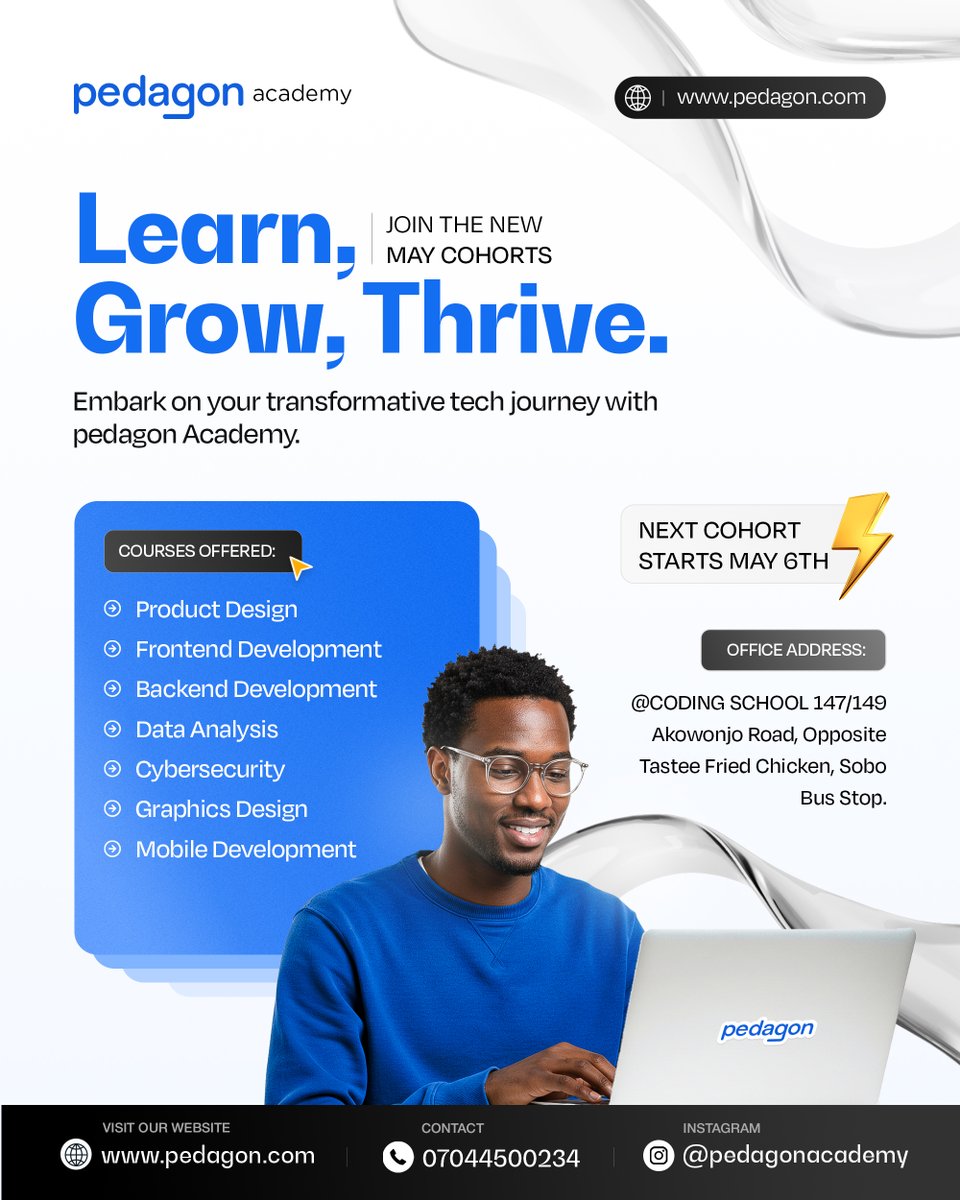 knightartistry's tweet image. Here are three of my favorite designs I created last week for Pedagon Academy.

Interested in any of these tech courses? Enroll now with Pedagon Academy and kickstart your journey!🥳

Have a wonderful weekend!🌴