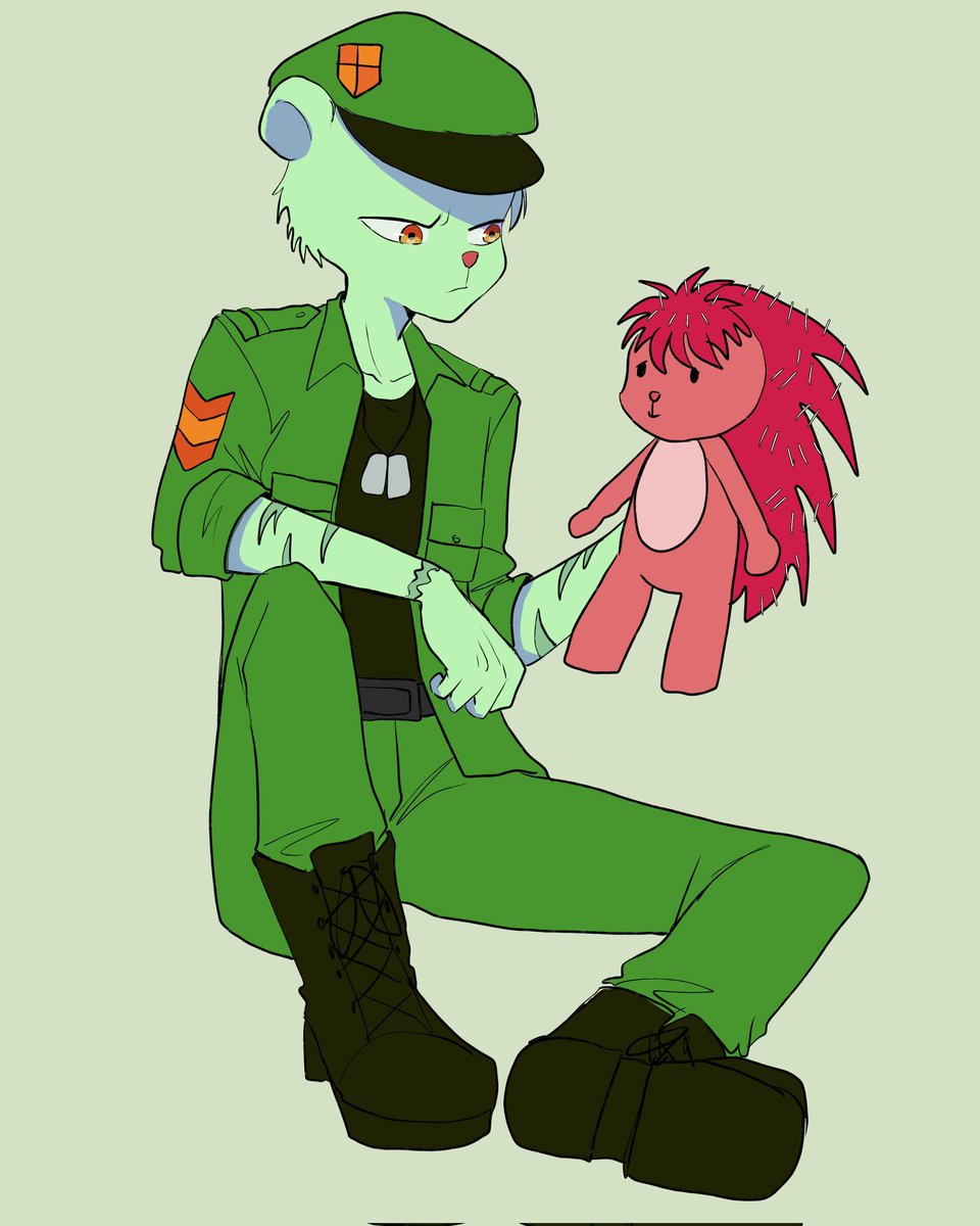 #htf擬人化 #HTF #happytreefriends #Flippy