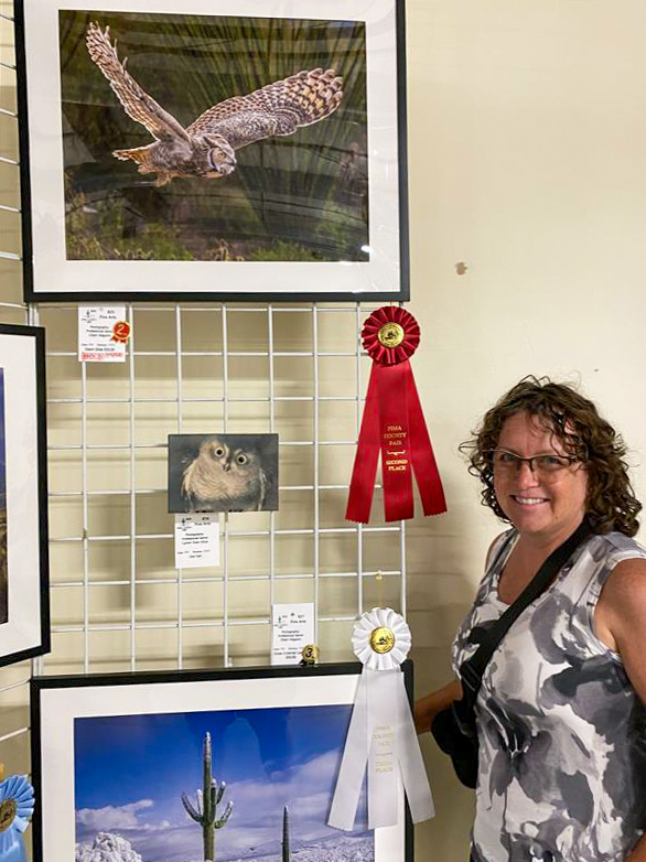 ImagesByCheri's tweet image. Congratulations to Cheri Alguire for winning 2nd, 3rd, and an Award of Merit in the 2025 Pima County Fair Fine Arts Competition! 🎉 See her work at the fair or visit: imagesbycheri.etsy.com ~ Brett Miller 
-
#CheriAlguire #PimaCountyFair