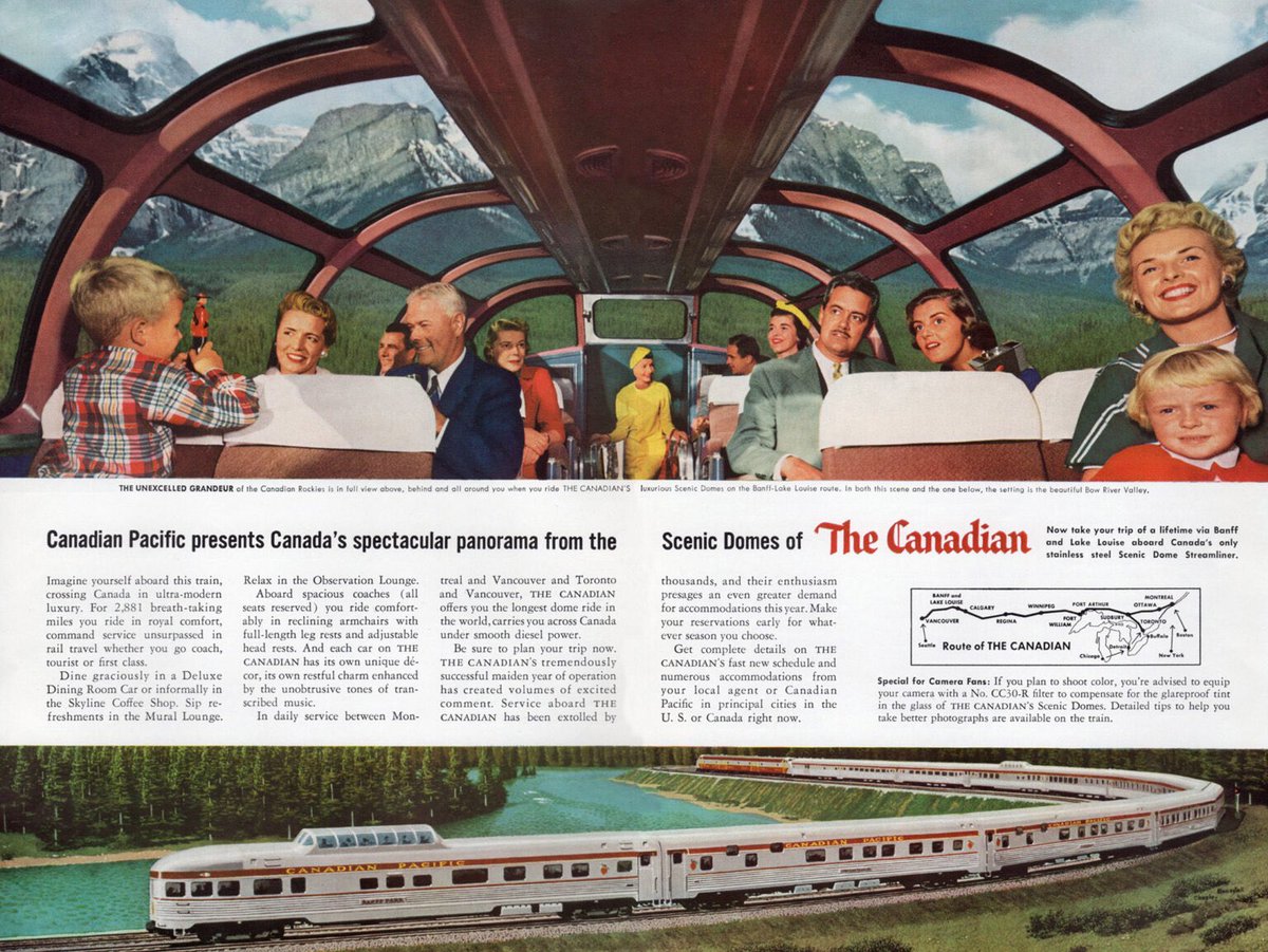 70 years ago today, a transcontinental legend arrived in Canada. On April 24, 1955, Canadian Pacific Railway unveiled The Canadian — a gleaming streamliner that stitched together the vast beauty of Canada from coast to coast.