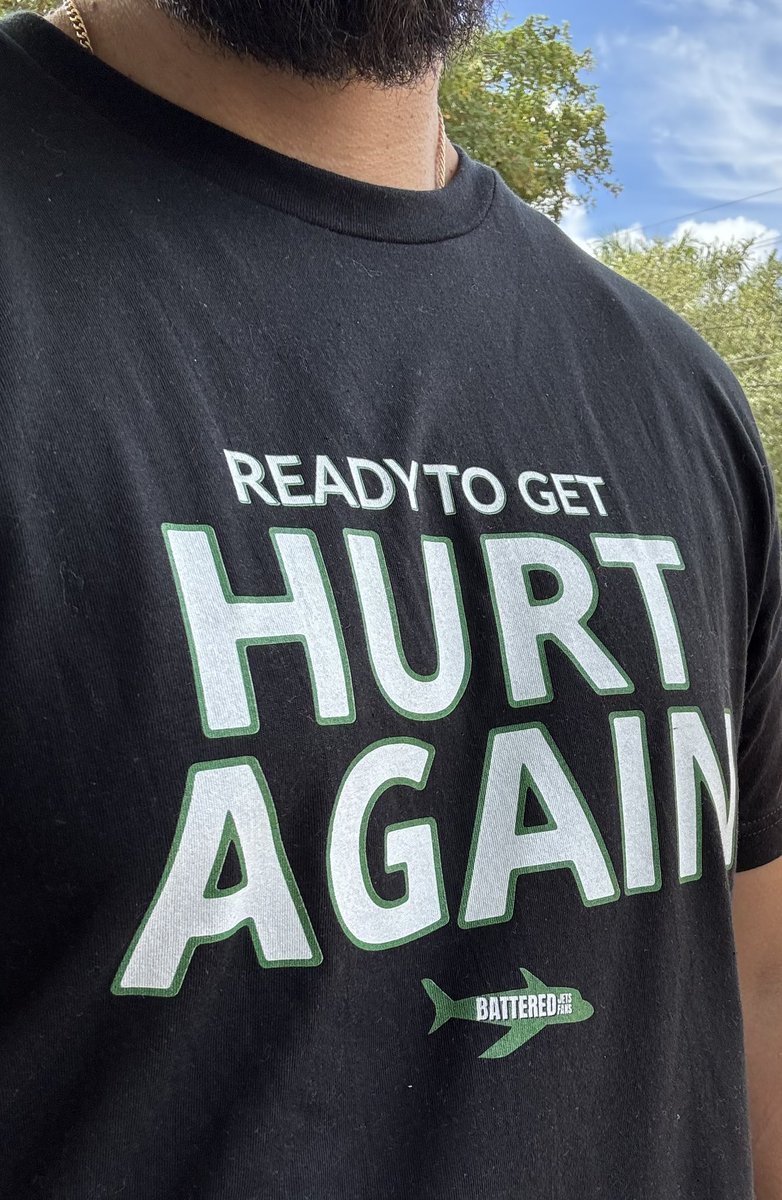 Can you tell I’m ready for the #NFLDraft2025

<a href="/nyjets/">New York Jets</a> I’m ready to get hurt again #JetUp #NYJets