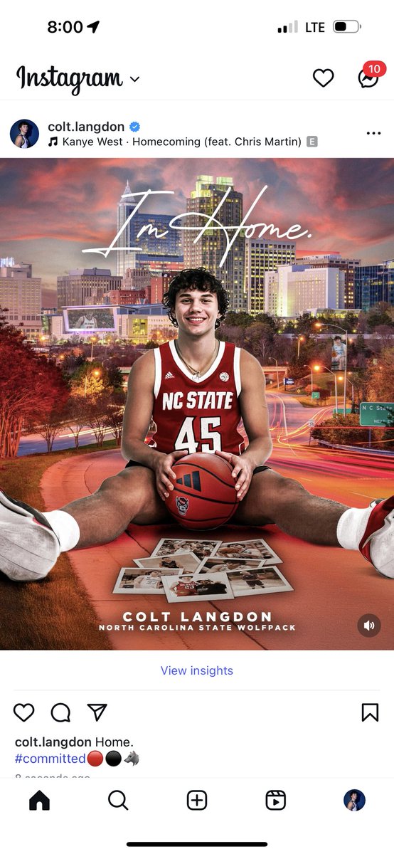 Colt Langdon (@coltlangdon) on Twitter photo Home.
#committed🔴⚫️🐺 Home.
#committed🔴⚫️🐺