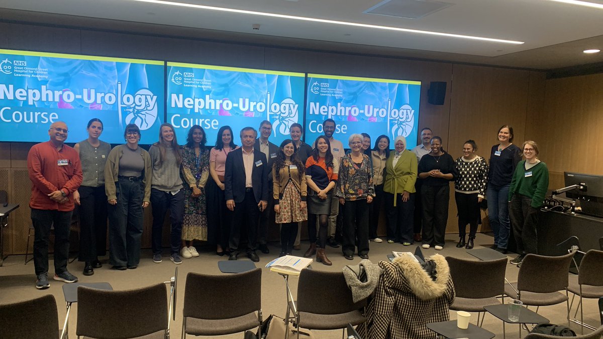 Many thanks to all the speakers and <a href="/GOSHLearnAcad/">GOSH Learning Academy</a> for making our Nephro-Urology Course such a success this year. Excellent comments from those attending face to face and virtually. One more day to go…