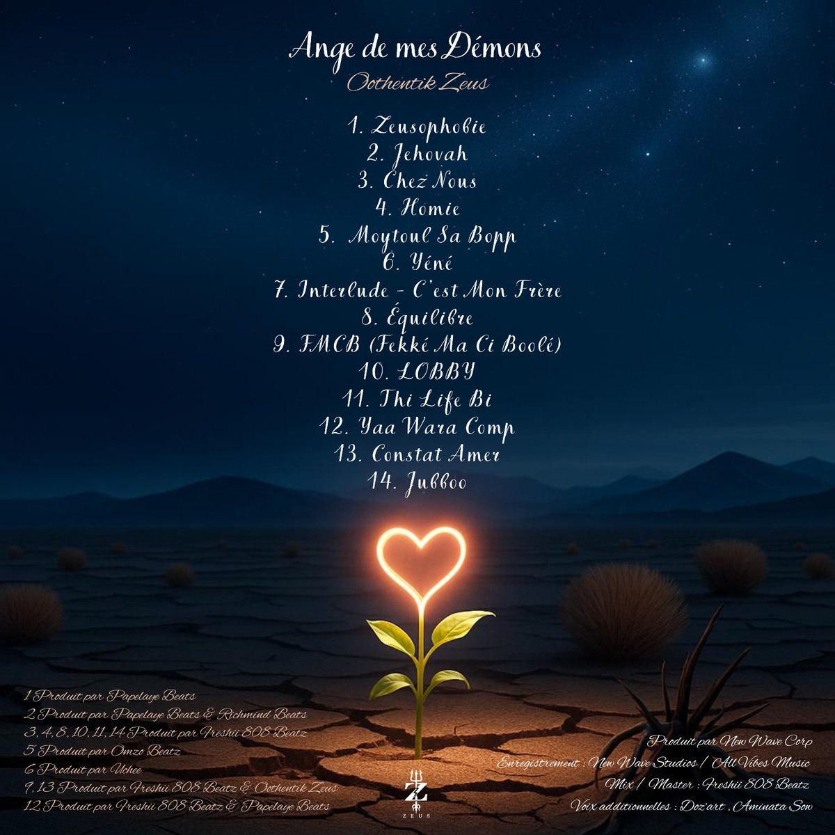 Oothentik_Zeus's tweet photo. « Ange de mes Démons » 2e album disponible sur toutes les plateformes de streaming de musiques ! https://t.co/29VLmPM5B0