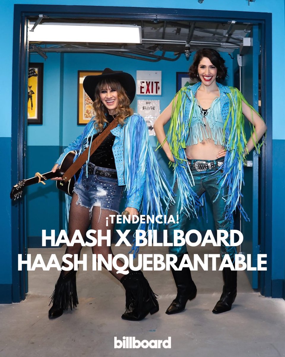!Seguimos con la TENDENCIA!

Copia y pega las frases:

HAASH X BILLBOARD
HAASH INQUEBRANTABLE

RT + no emojis
— Comenta 15 canciones de Ha*Ash
(Comentario por comentario)