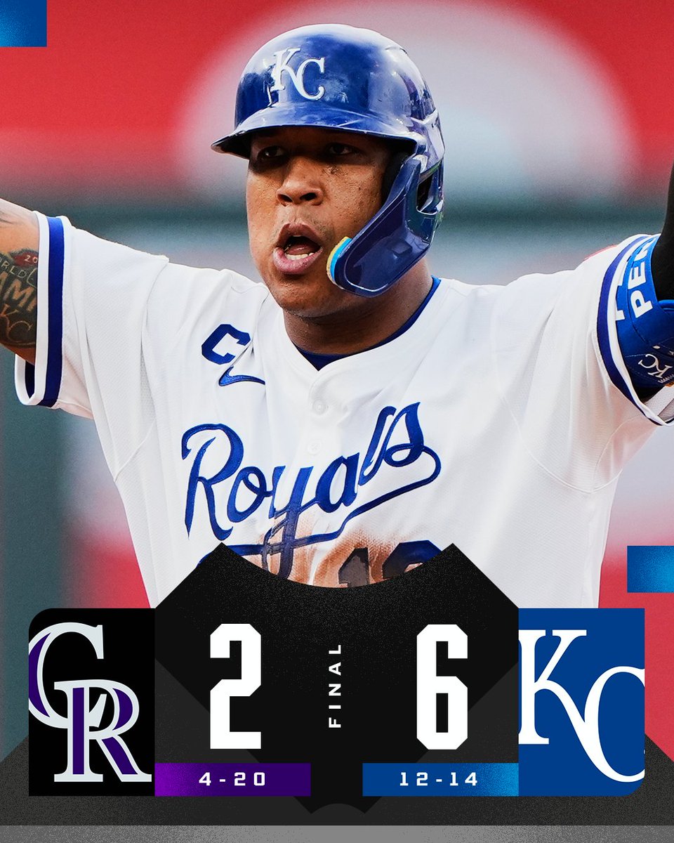 MLB (@mlb) on Twitter photo Salvador Perez's 3-hit, 2-RBI performance leads the <a href="/Royals/">Kansas City Royals</a> to a doubleheader sweep. Salvador Perez's 3-hit, 2-RBI performance leads the <a href="/Royals/">Kansas City Royals</a> to a doubleheader sweep.
