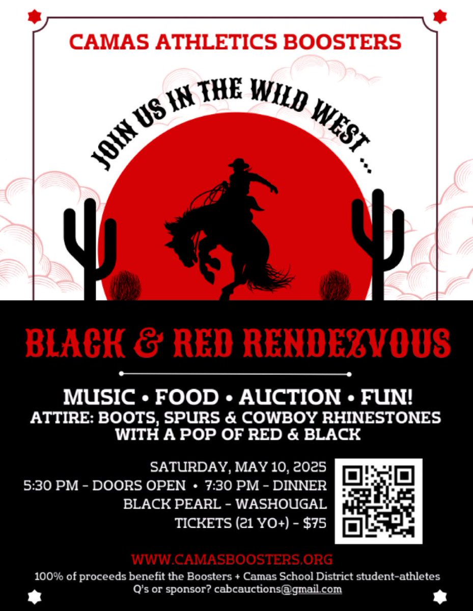 Saturday, May 10th!!!  This event is an absolute blast.  Use the QR code below to get your tickets!!