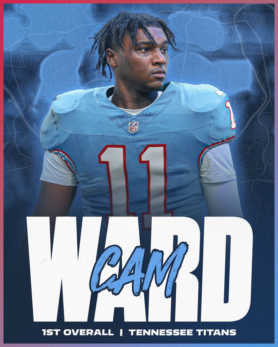 CAM WARD (-50000) GOES FIRST OVERALL TO BE THE QB OF THE FUTURE IN TENNESSEE! 🚀