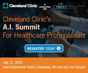 Meredith Foxx (Lahl) (@meredithlahl) on Twitter photo We are excited to announce the Inaugural <a href="/ClevelandClinic/">Cleveland Clinic</a> Artificial Intelligence Healthcare summit in July - in partnership with <a href="/CIOCHIME/">CHIME</a> Keynote speaker <a href="/drhew/">David Rhew</a> of <a href="/Microsoft/">Microsoft</a> đđ We are excited to announce the Inaugural <a href="/ClevelandClinic/">Cleveland Clinic</a> Artificial Intelligence Healthcare summit in July - in partnership with <a href="/CIOCHIME/">CHIME</a> Keynote speaker <a href="/drhew/">David Rhew</a> of <a href="/Microsoft/">Microsoft</a> đđ