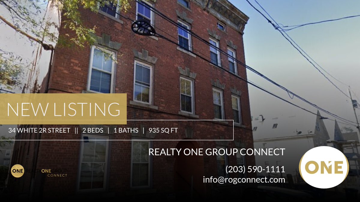 rogconnect's tweet image. 📍 New Listing 📍 Take a look at this fantastic new property that just hit the market located at 34 White 2r Street in New Haven. Reach out here or at (646) 389-6218 for more information

Realty ONE Group Connect
A Modern, Lifes... homeforsale.at/34_WHITE_2R_ST…