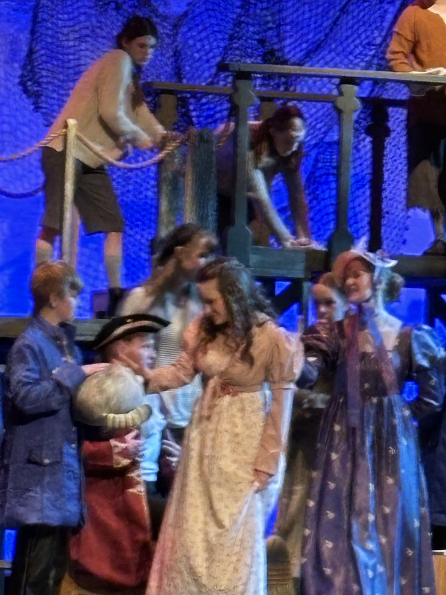Ahoy! Peter and the Starcatcher has begun.  Two more nights and two more chances to see the show at 7pm in the theater.