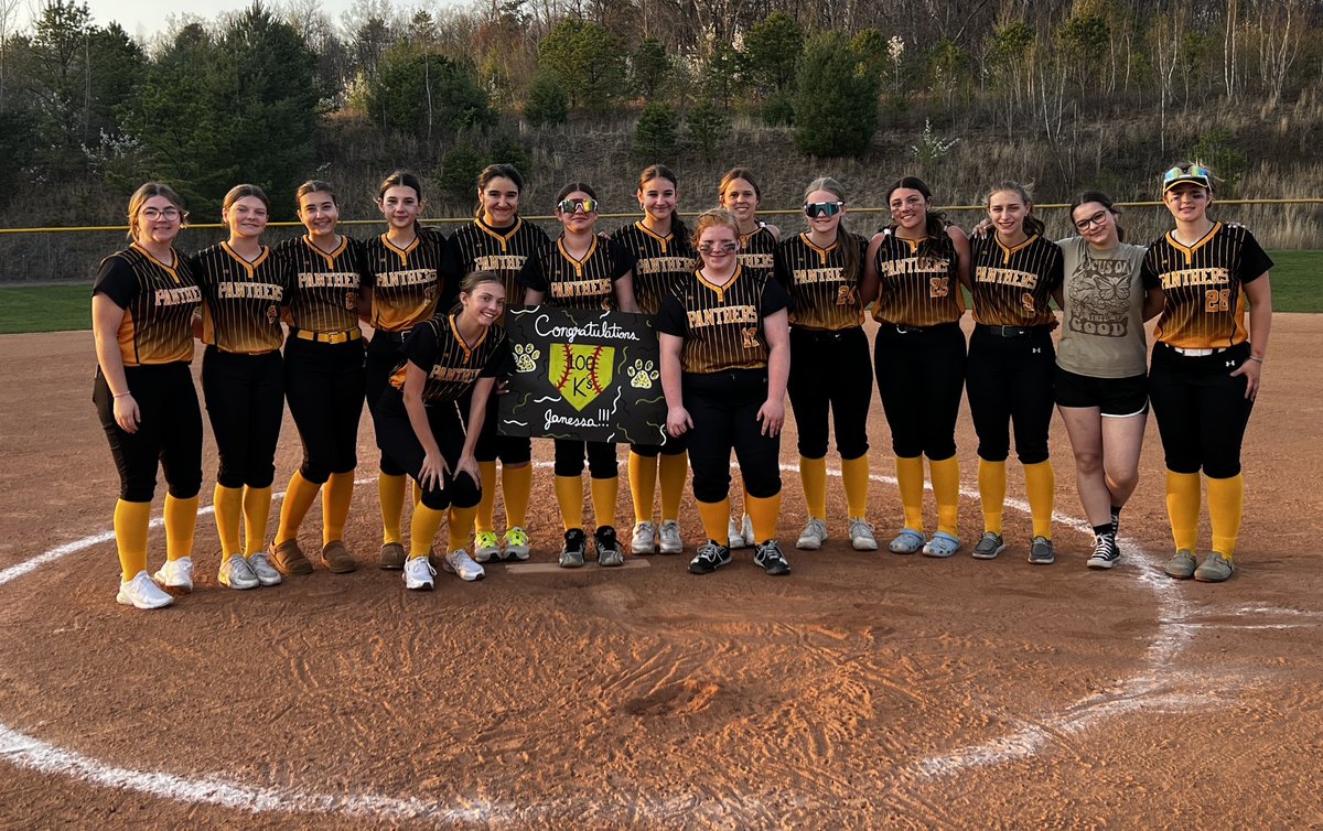 Softball
Janessa Prudente hit the 100 Career Strikeout milestone in the game tonight