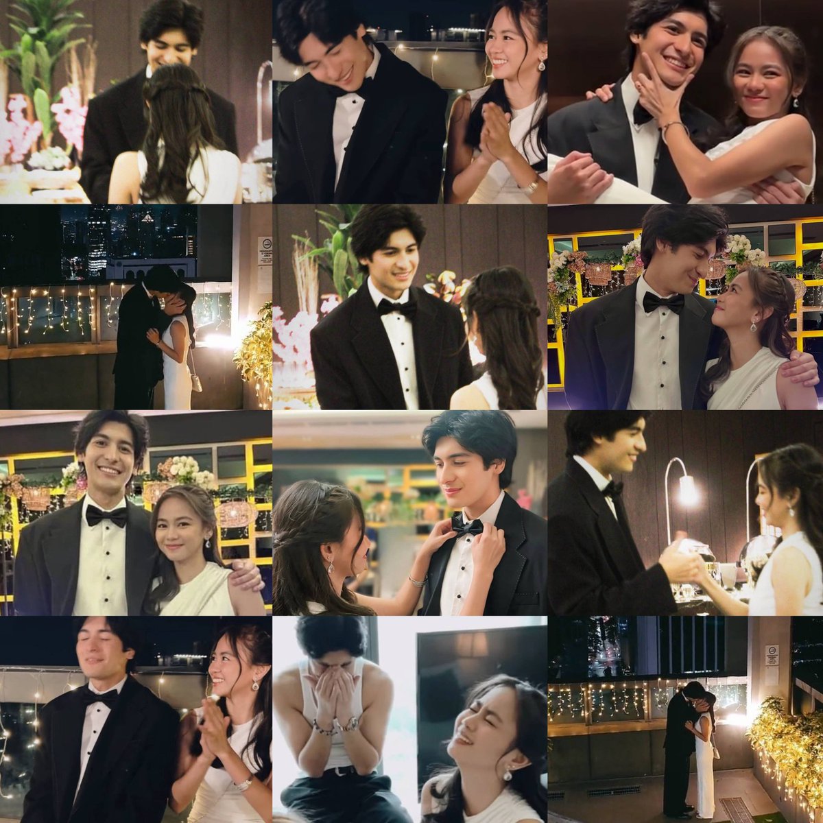 siguro kung di ako fan ng dalawang ’to, tapos aksidente ko lang nakita ‘yung picture nila, baka napagkamalan ko na silang newlywed—‘yung couple na nagpakasal privately, tapos mga parents, friends, at workmates lang ang invited sa kasal nila