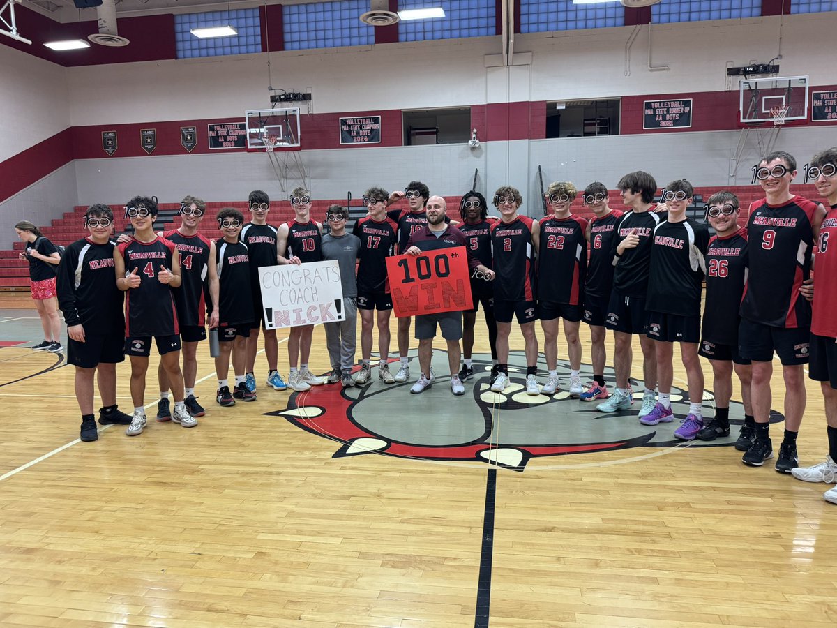 100 Wins for Coach Bancroft!  Congrats Nick!