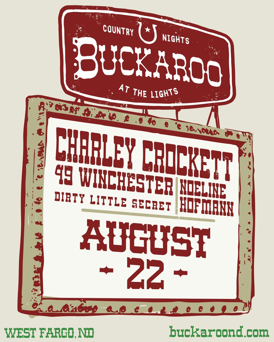 See you at Buckaroo.