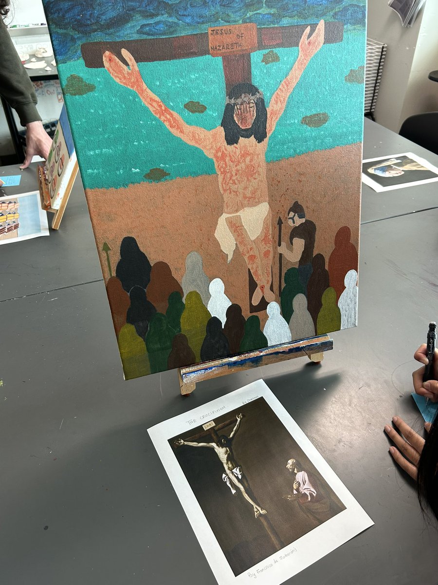 Carrie Jeffries (@cjeffteach) on Twitter photo <a href="/ShadowCreekHS/">Shadow Creek HS</a> Painting 2 students have been working on these impressive remakes of famous paintings. I continue to be amazed by our incredibly talented students! #FinsUp 🦈 <a href="/ShadowCreekHS/">Shadow Creek HS</a> Painting 2 students have been working on these impressive remakes of famous paintings. I continue to be amazed by our incredibly talented students! #FinsUp 🦈