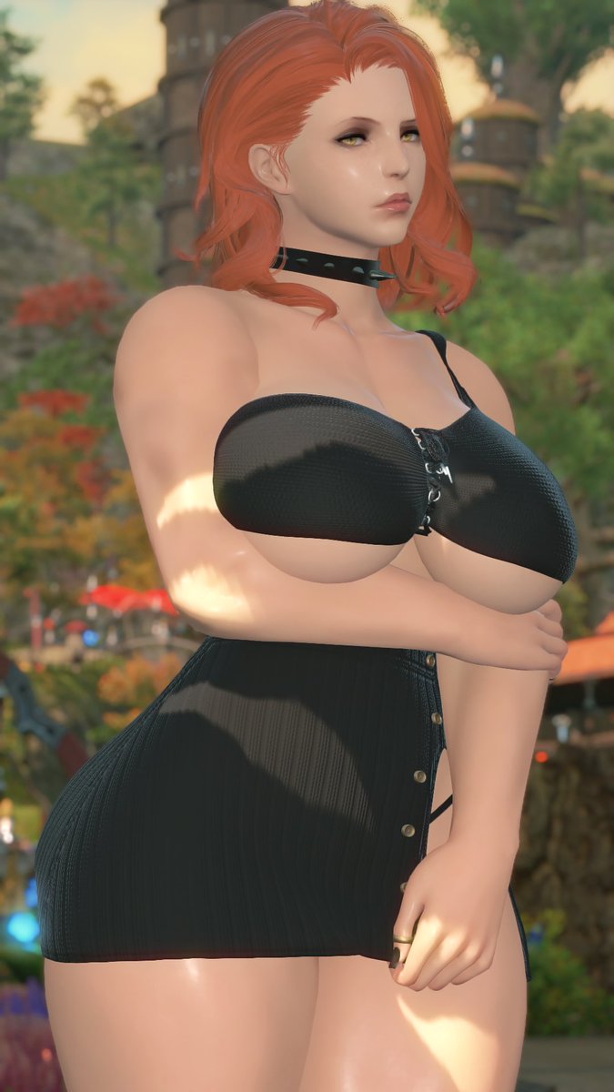 I know my skirt is short, but you don't have to constantly look up in it~