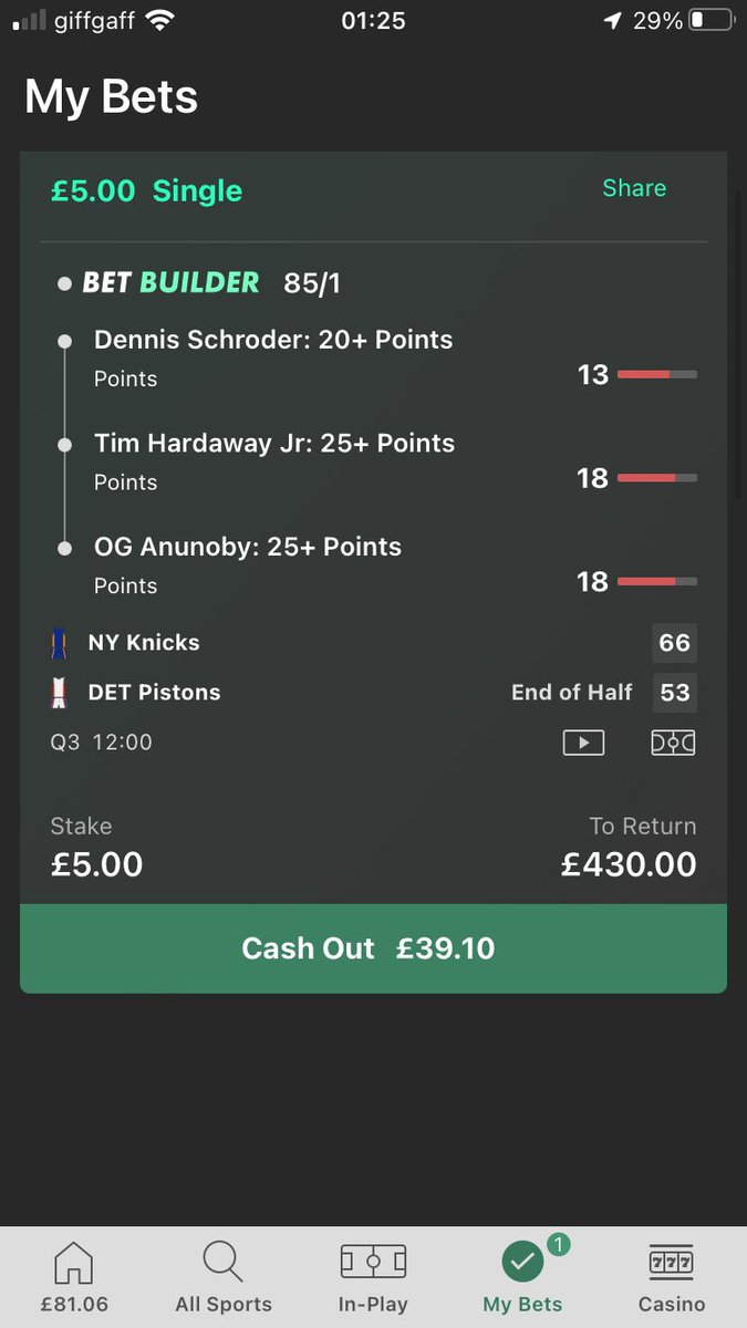 Charlie169933's tweet photo. #nba #nynicks #bet365 #playoffs
#detpistons
#pistons 
Cash or stick any help https://t.co/4vYIHhB65Z