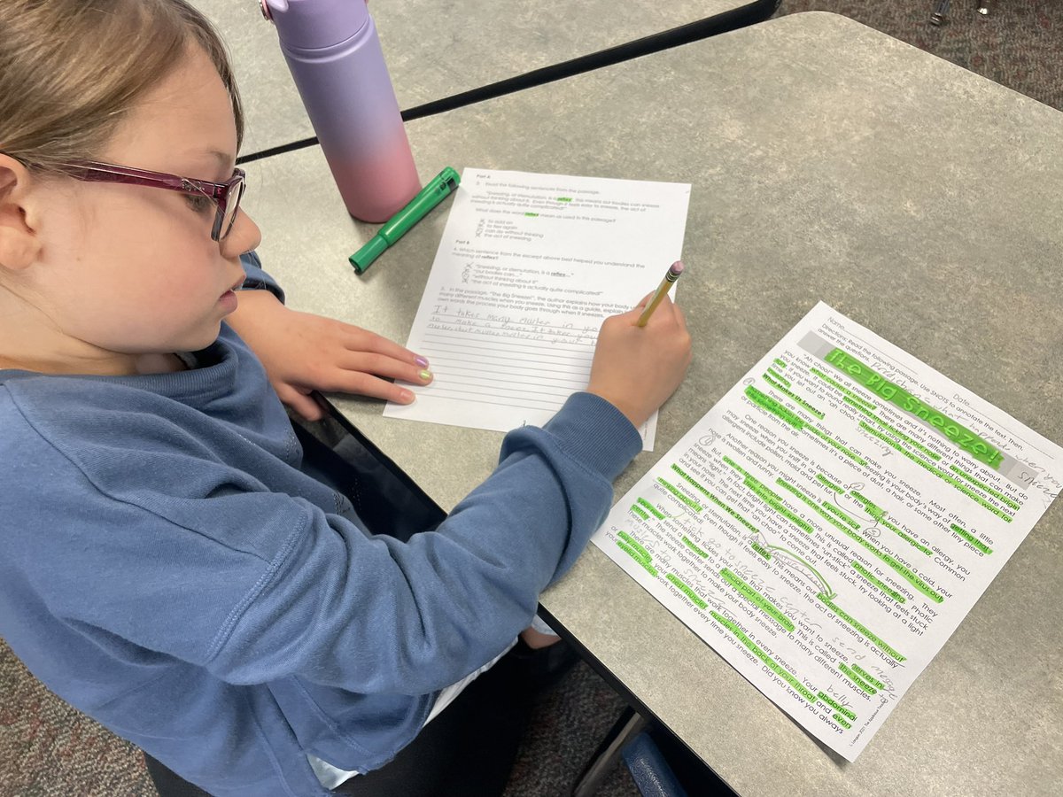PVWollberg's tweet image. Never thought I’d ever be excited about Snots and Boogers! We have started to use Snots (small notes in the side) to annotate texts and it is working wonderfully ❤️ Game Changer! #pvlearns #annotate #teaching #gamechanger #comprehension
