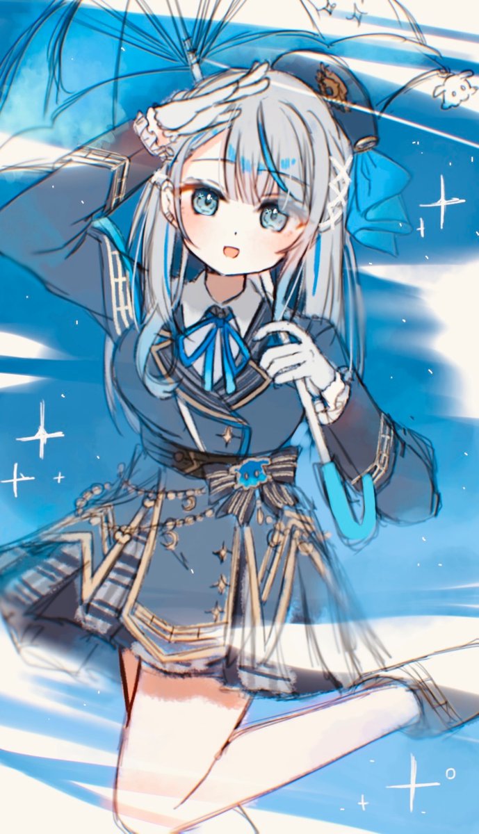 描いていルカ #雨海ルカ ☔️🐬