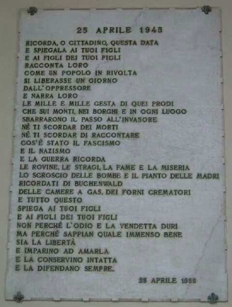 #Buongiorno 
#FestaDellaLiberazione
