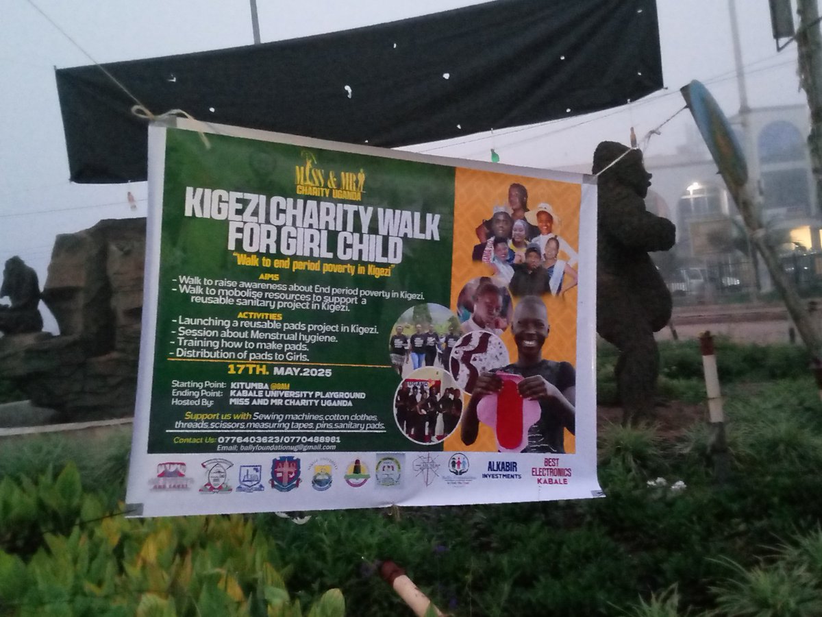 BALLY FOUNDATION UGANDA (@ballyfoundkids) on Twitter photo Waking up early morning <a href="/KabaleCity/">Kabale Uganda</a> aroundabout 🤝
Let's Walk together on 17th May 2025 to support a Girl Child in Kigezi.
#endperiodpoverty #menstrual #Health #GirlsFrontline #Kigezi Waking up early morning <a href="/KabaleCity/">Kabale Uganda</a> aroundabout 🤝
Let's Walk together on 17th May 2025 to support a Girl Child in Kigezi.
#endperiodpoverty #menstrual #Health #GirlsFrontline #Kigezi