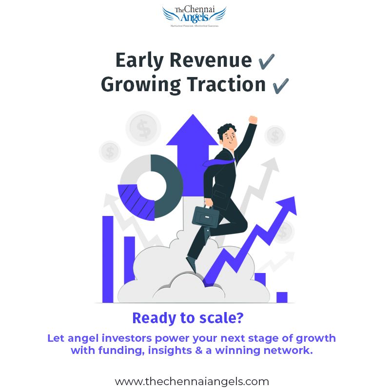 The Chennai Angels (@angelschennai) on Twitter photo Early traction? Customers coming in? Now itās time to scale smart and fast.
If you're in the early revenue stage and looking to scale up, reach out to us at connect@thechennaiangels.com
#GrowthStage #StartupGrowth #AngelInvestors #TheChennaiAngels #ScaleUpSmart Early traction? Customers coming in? Now itās time to scale smart and fast.
If you're in the early revenue stage and looking to scale up, reach out to us at connect@thechennaiangels.com
#GrowthStage #StartupGrowth #AngelInvestors #TheChennaiAngels #ScaleUpSmart