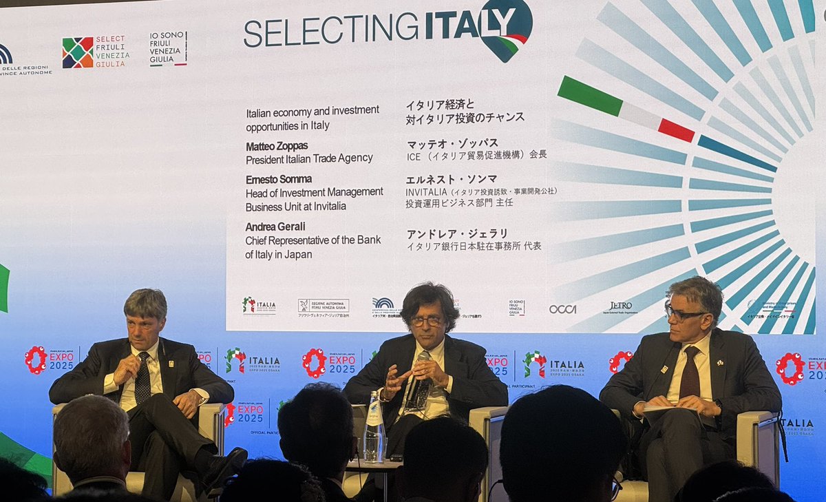 Italy Expo 2025 Osaka tweet media